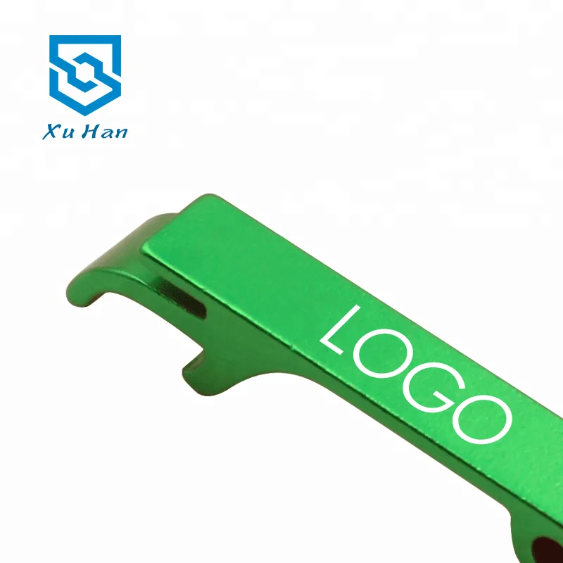 Manufacturer direct sales, aluminum alloy bottle opener small gift can be customized LOGO