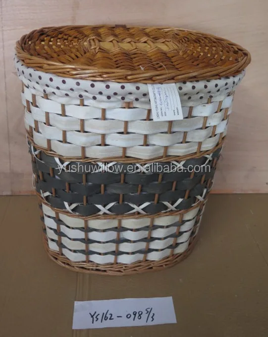 
willow laundary basket,3pcs/set 