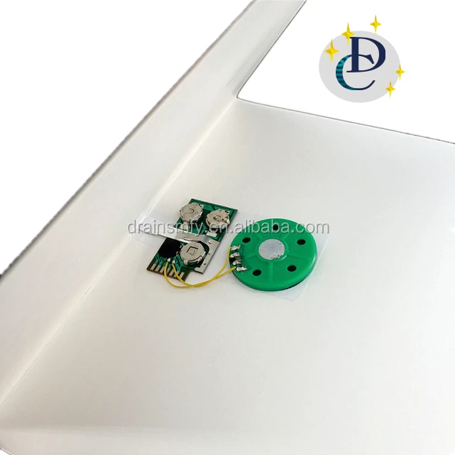 Programmable musical chips for greeting card