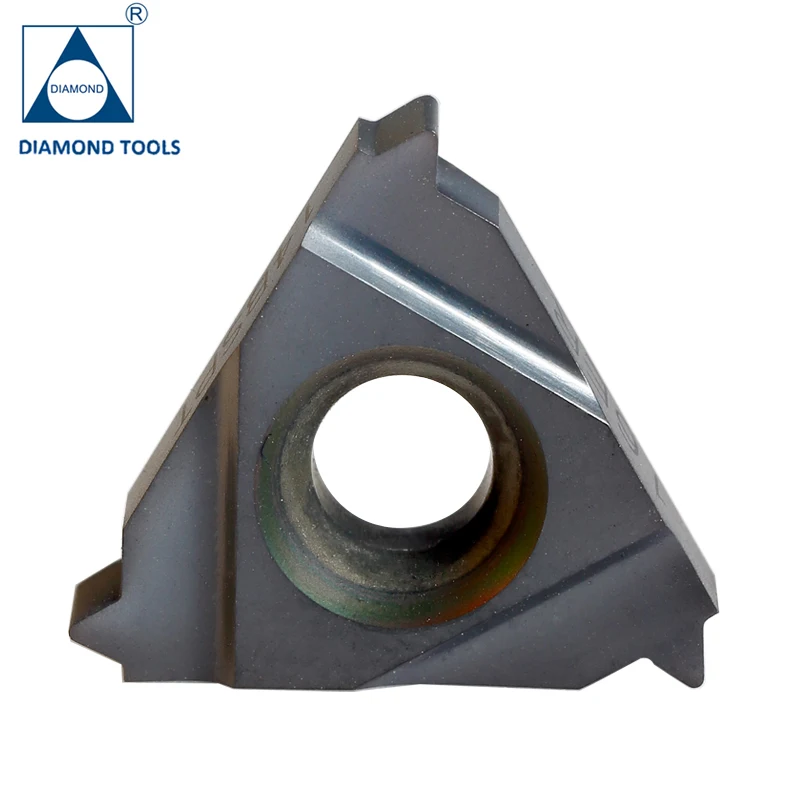 Round DIN 405 carbide threading inserts 16ER10 RD