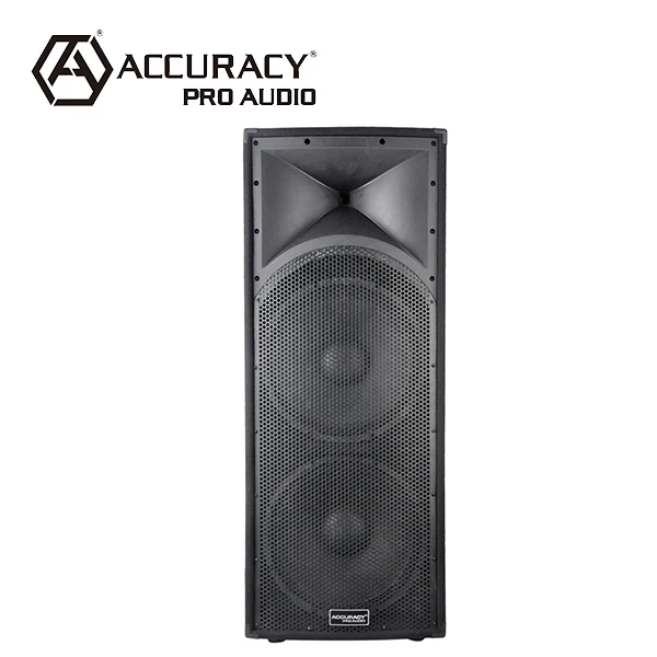 Accuracy Pro Audio CQ215 Plywood Cabinet High Power 3-way Passive Speaker Box 500W Dual 15 Inch Audio & Video 8 Ohm 2*15 Inch dj