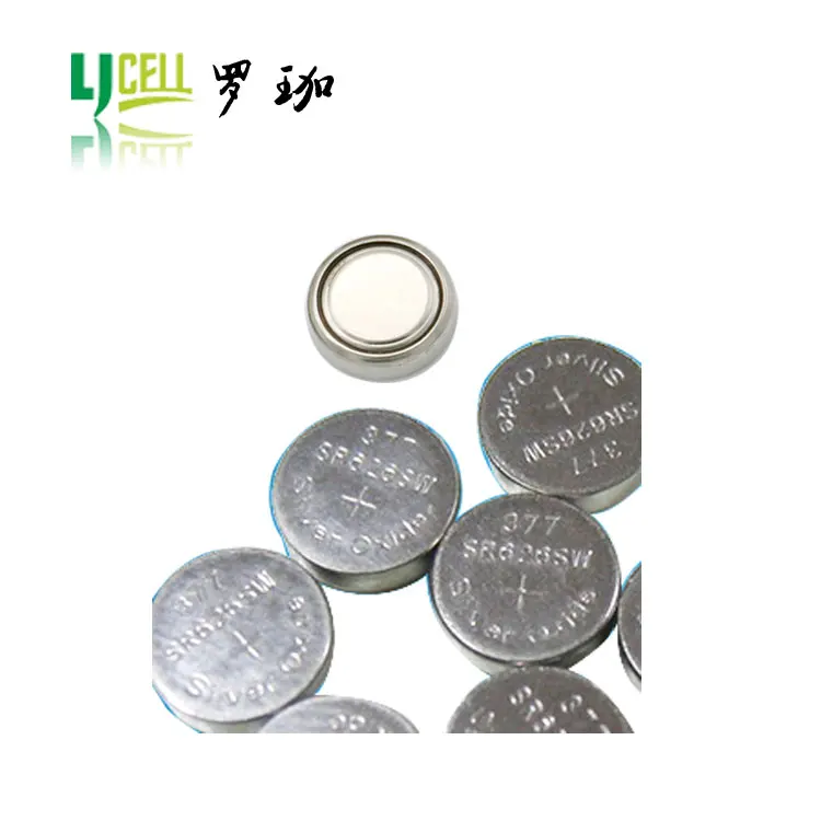 sr626sw silver oxide battery 1.55v sr626sw 377 silver oxide button cell watch battery sr626sw