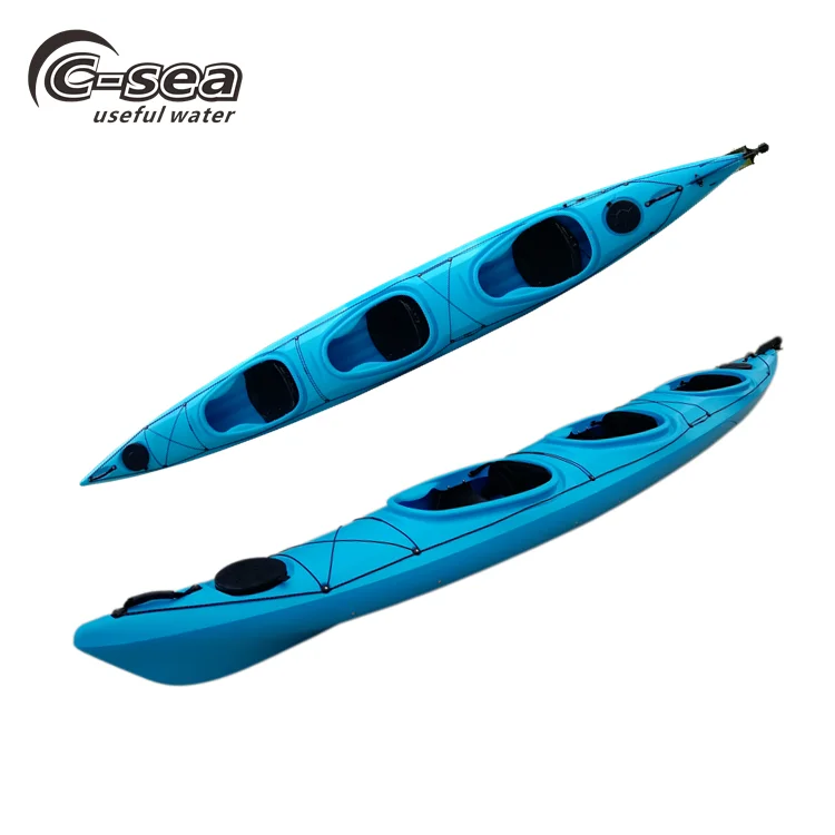 560cm 3 person sit in ocean kayak for rental business