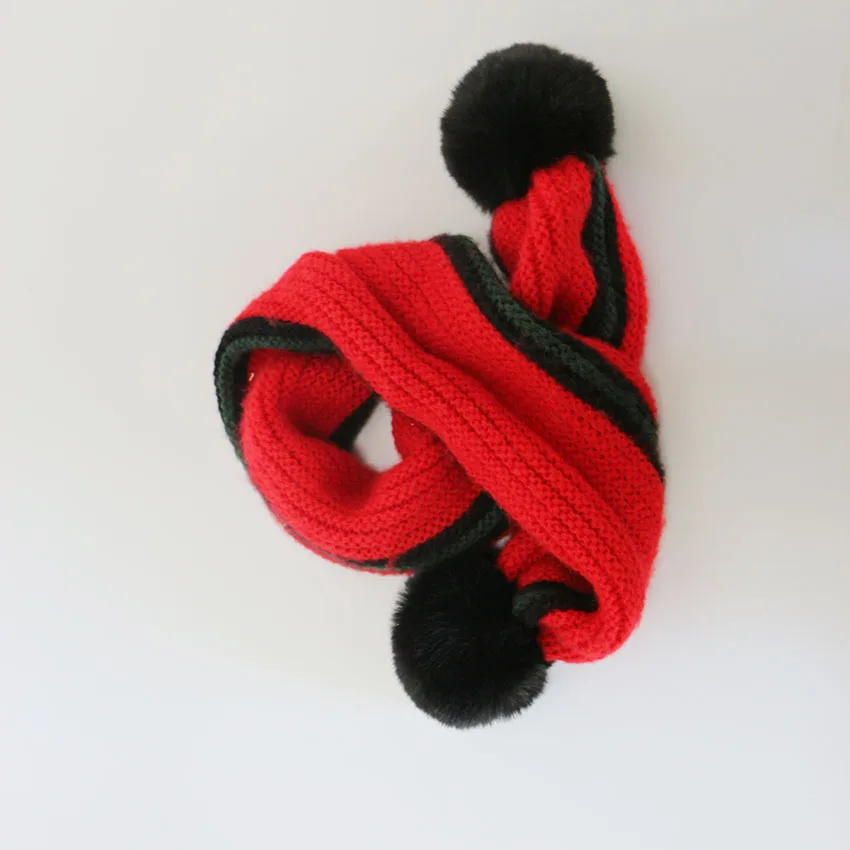 Customize cheap price Children winter scarf with different colors