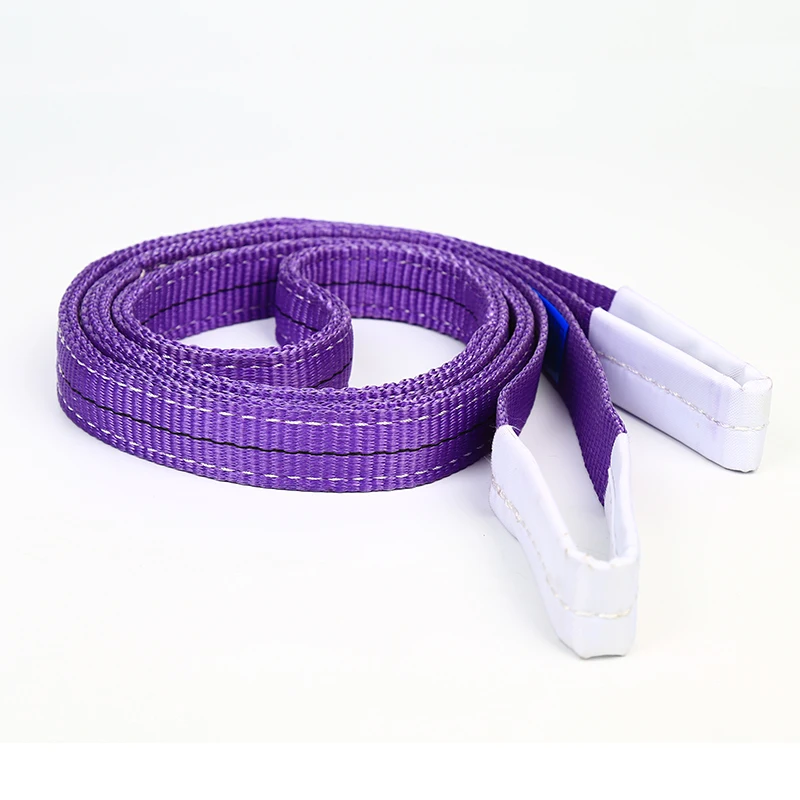 Easy to use heavy duty polyester 2m 1 ton webbing sling