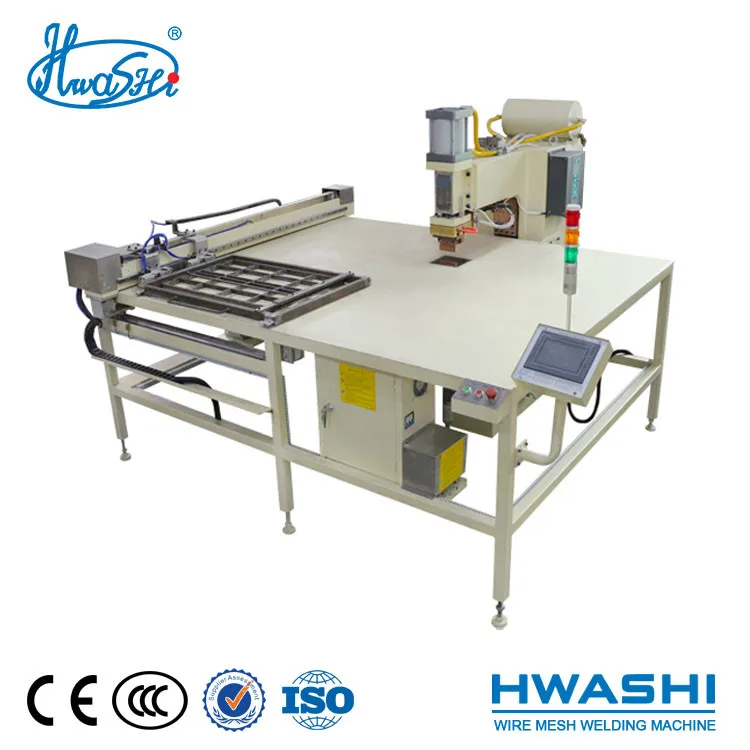 
Hwashi Full Automatic Welding Machine ,Steel Wire Rod Mesh SpotWelder , wire mesh welding machine 