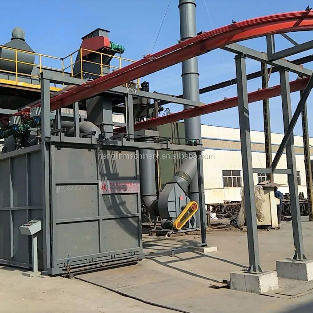 Q3710 shot blasting machine