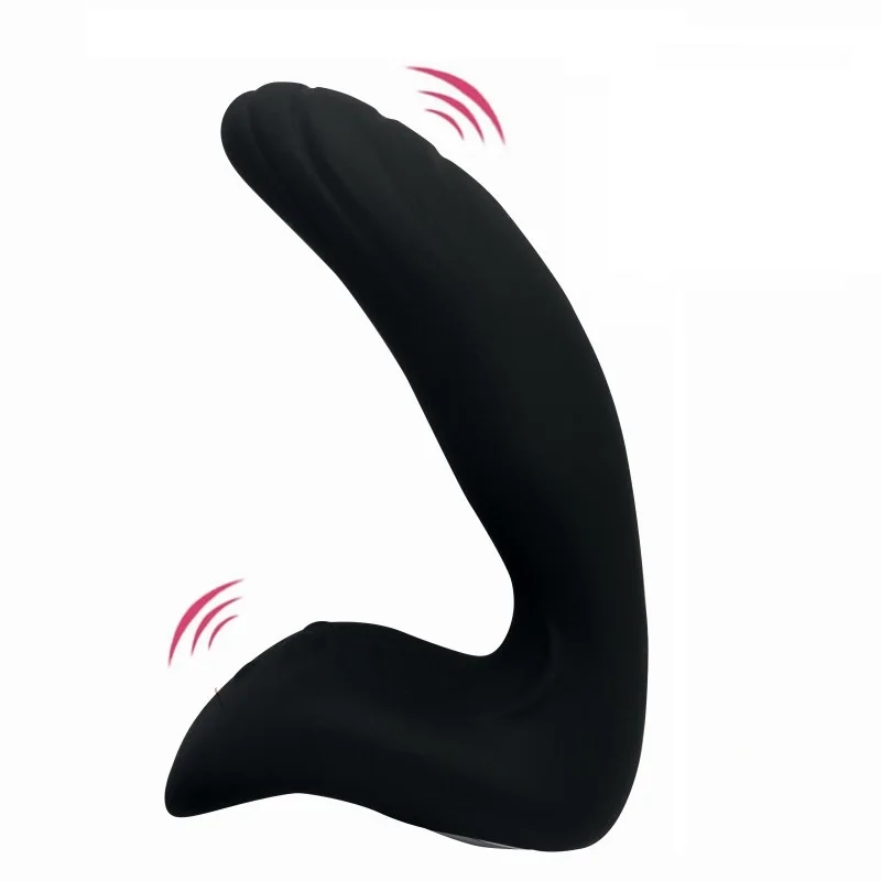 USB Перезаряжаемый силиконовый массажер простаты 10 скоростей Mute Анальный Секс P spot Вибратор для взрослых секс-игрушки мужчин Анальная пробка