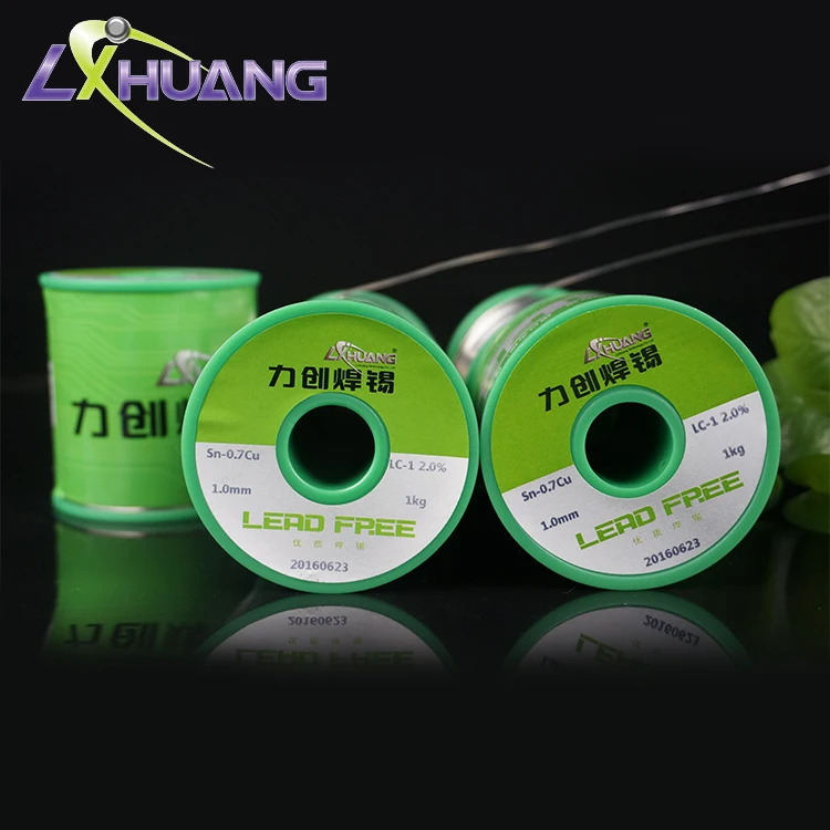 Factory supply high quality  Sn99.9 pure tin 1000g lead free solder wire bright solder joints low tin slag for welding