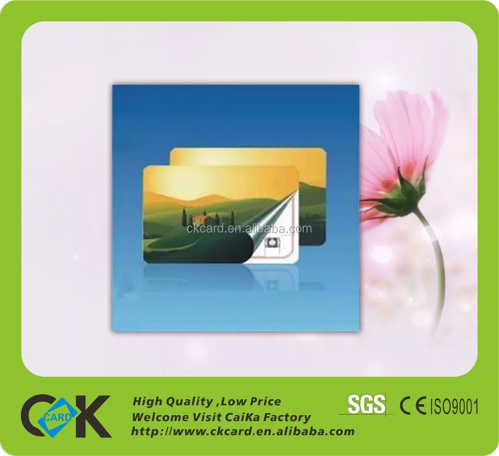 Пользовательские CMYK Печать Rfid TK4100 Чип-Карты