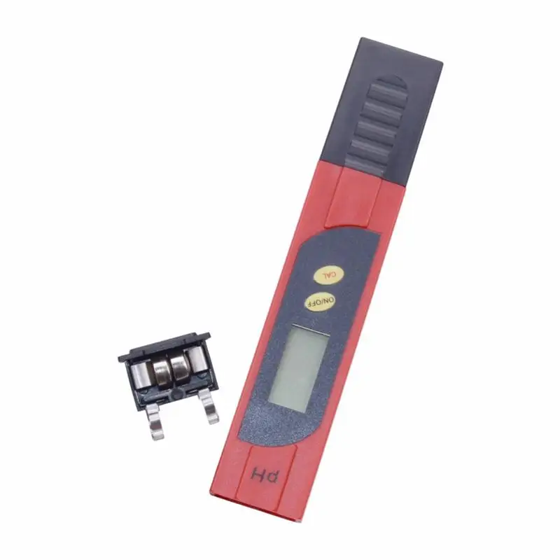 New Pocket Digital PH Meter LCD Display Aquarium Pool Water Wine Portable ph Meter Tester with Yellow Pen