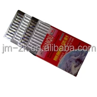 Sterile acupuncture needles with guide tube