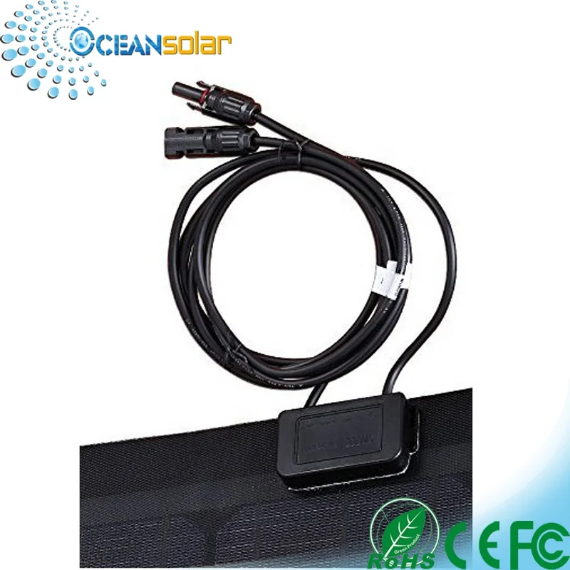 Promotion hot sale cigs solar panel 100W semi flexible solar panel for Caravan