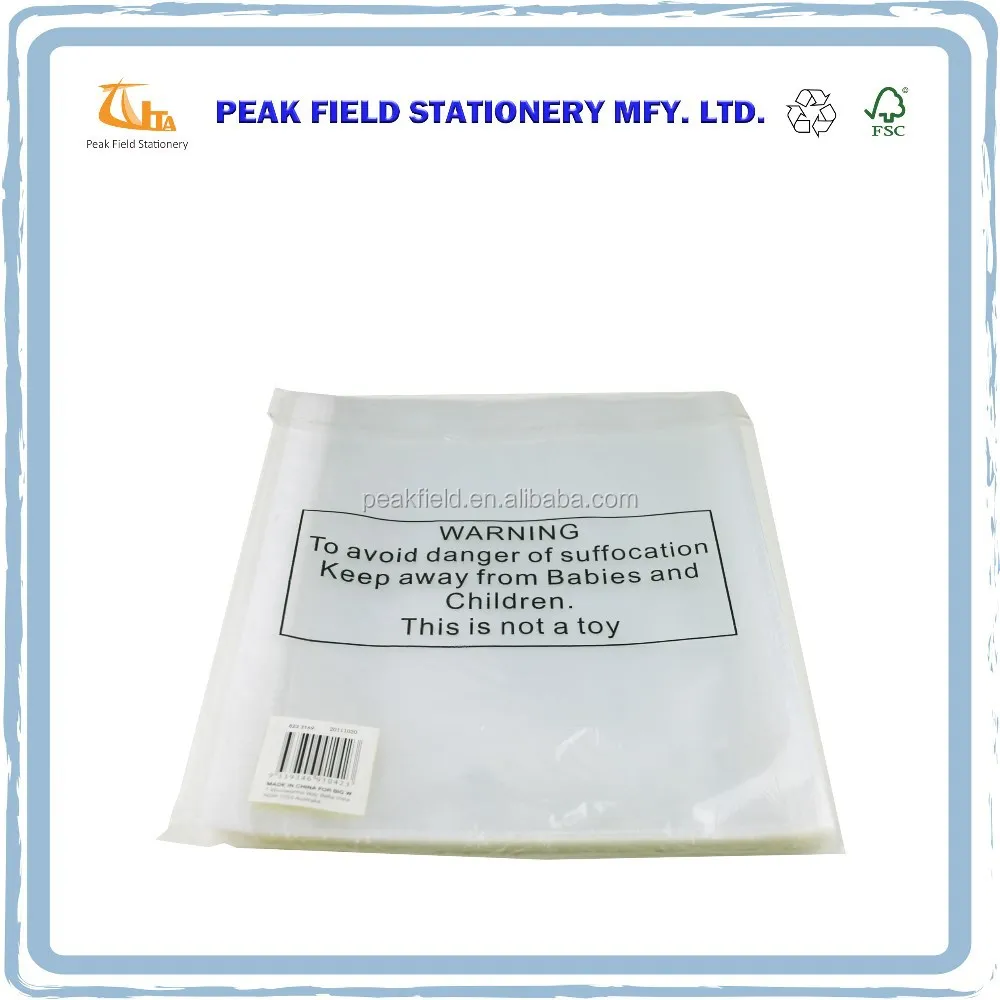 a4 a5 Plastic Clear Sheet Protectors Document Bag