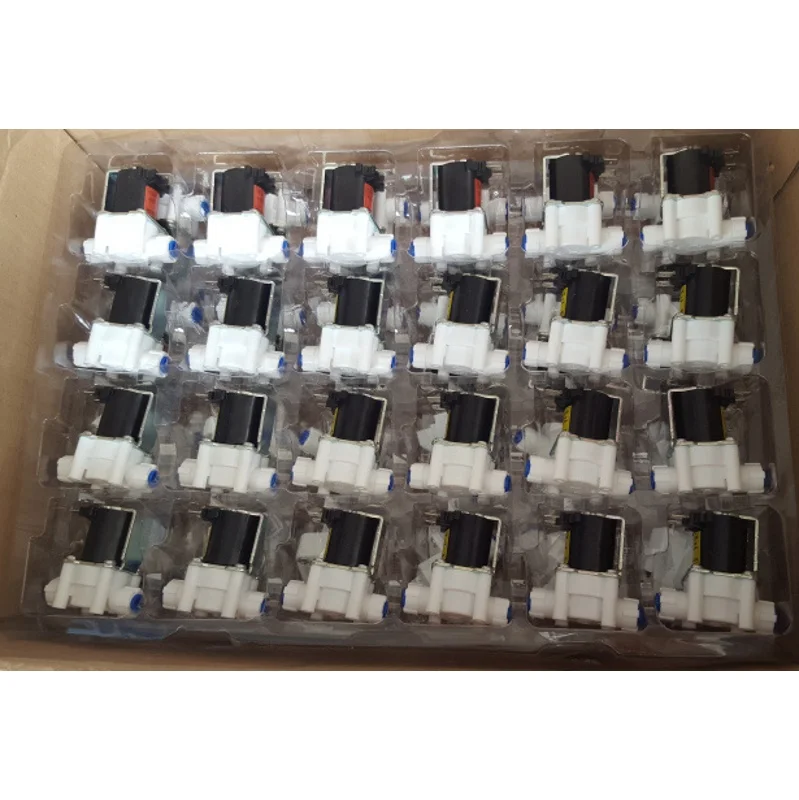 24v solenoid valve Plastic water solenoid quick connector FLOW LIMIT 300CC 400CC solenoid valve with limit switch