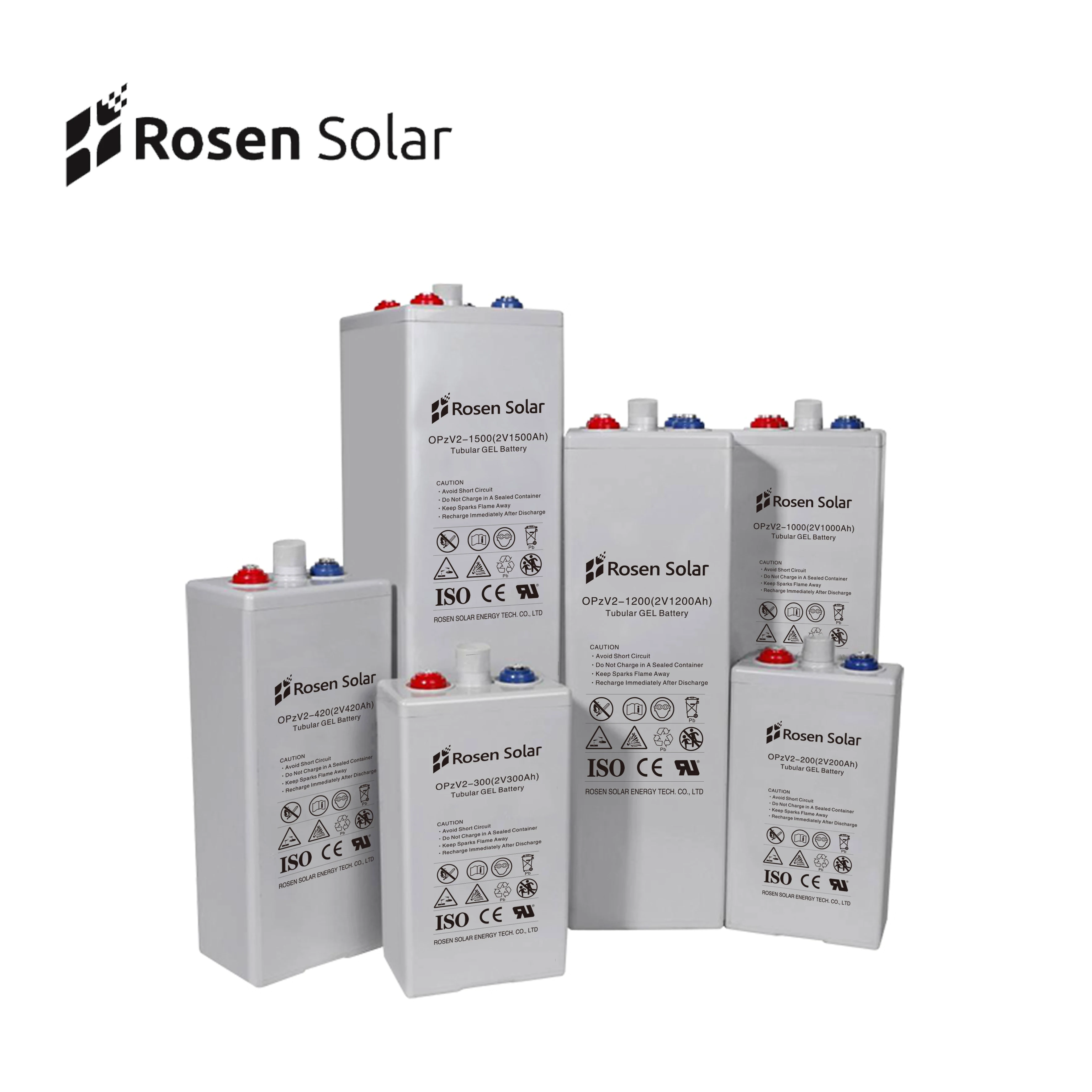 Ritar 2V OPzV 1500Ah Battery Valve Regulated Batteries for Off Grid Solar System