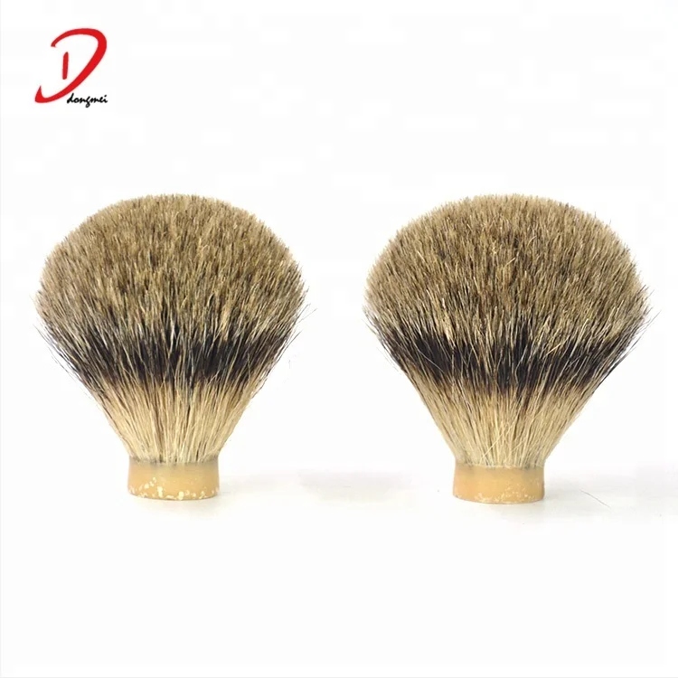 High quality Super badger hair knot Shaving brush knots Customized size
