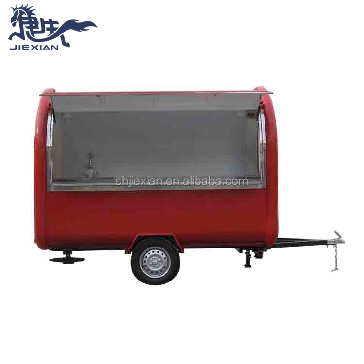 JX-FR280B Portable Container Vending Mobile Coffee Shop Booth Kiosk with Wheels