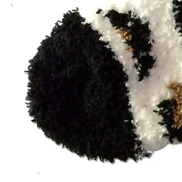 Warm Thick Bedroom Leopard Print Fluffy Socks for Women