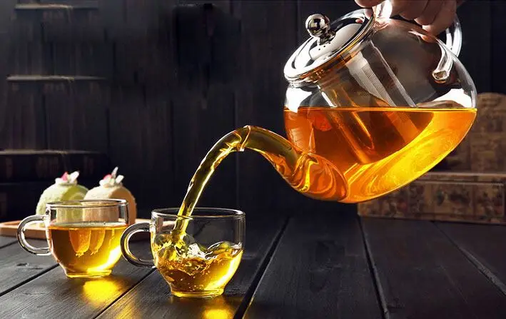 High Borosilicate Glass Teapot ,Glass Teakettles Stovetop Safe 600ml