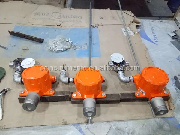  OC-F08 фиксированный онлайн-диффузии для отбора проб фтора F2 детектор угарного газа с газ тревожные система контроля используемые в нефтяной промышленности