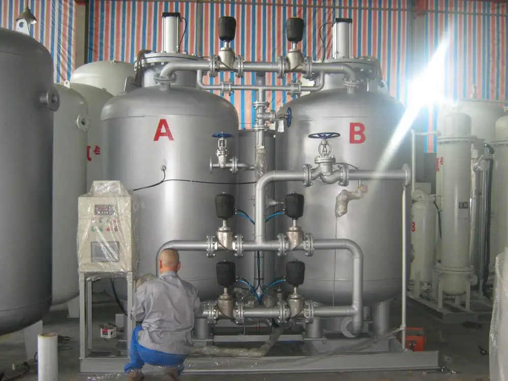 Oxygen gas production plant industrial oxygen generator plant