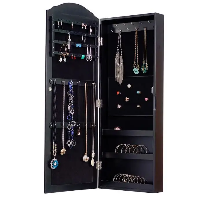 
 Разумная цена, подвесной органайзер для ювелирных изделий с зеркалом  