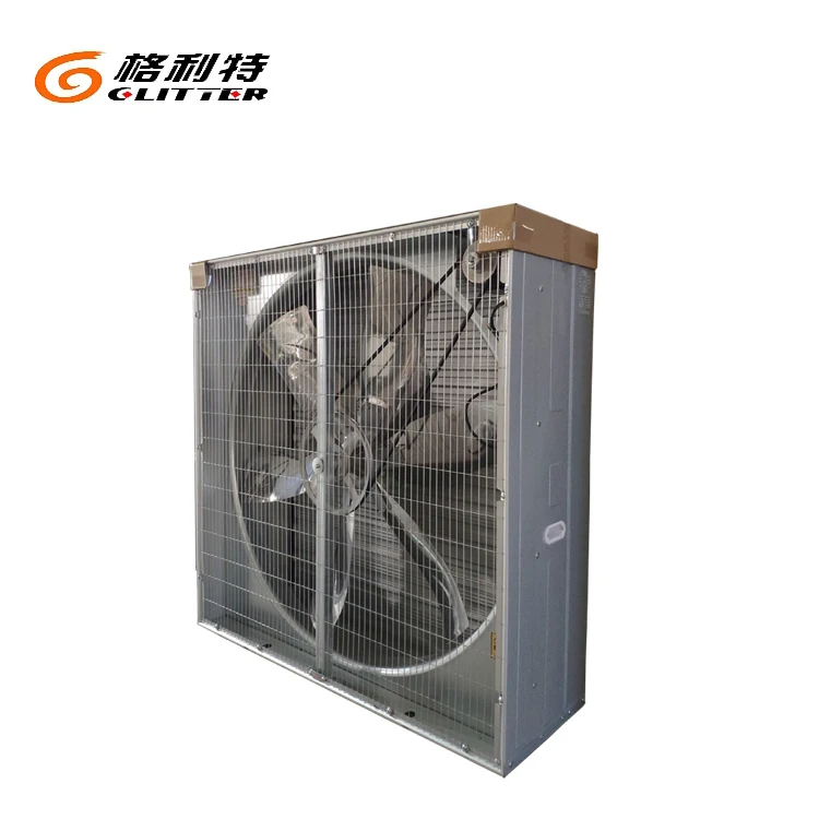 cow shed wall mounted high pressure galvanized body exhaust fan