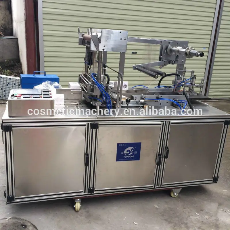 hot-sale semi- 3d automatic perfume box film packaging machine