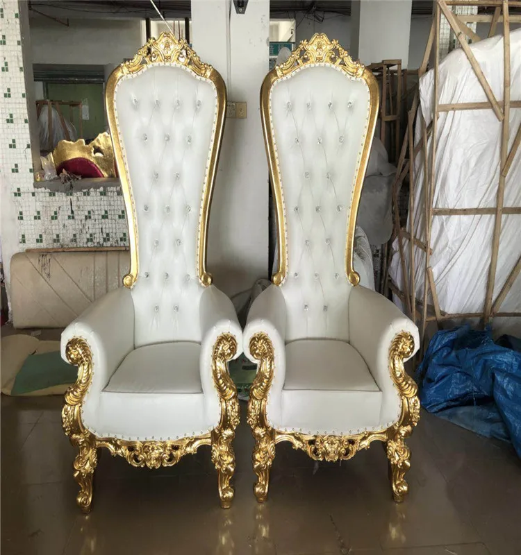 Hotel Luxury Louis President wooden king royal chair