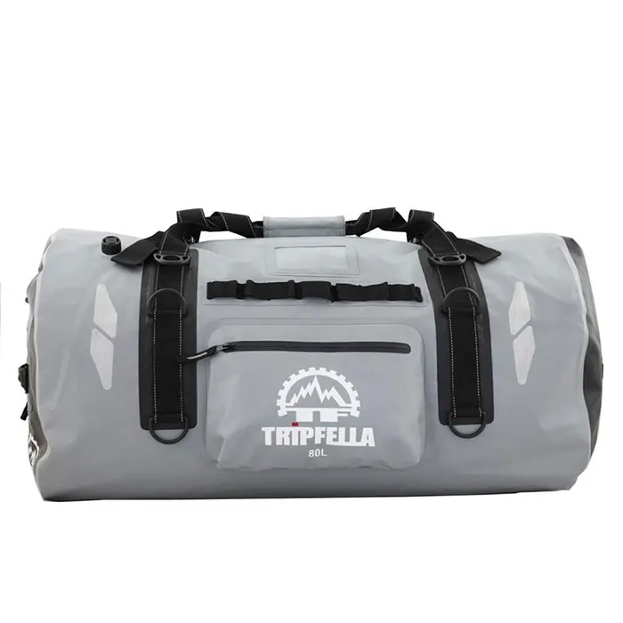 Tripfella - 80L Motorcycle dry Bag waterproof for traveling