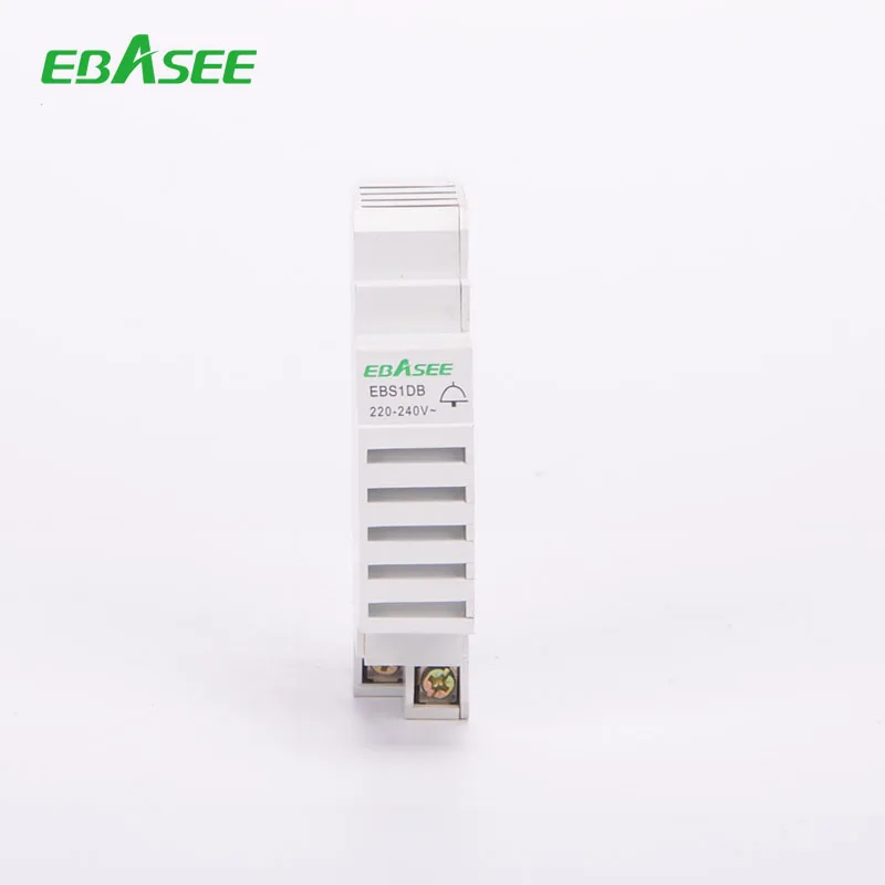 CE CB certificated 230V C45D Modular DIN Rail Indicator Lamp Buzzer and Bell