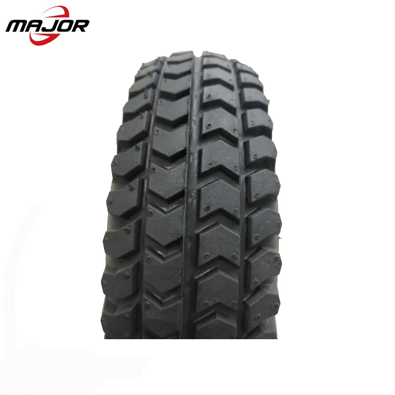 10 inch straight and offset aluminum rim pneumatic rubber wheelchair wheel for hand truck