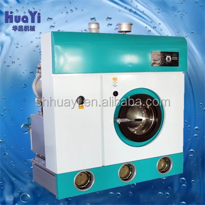 Full closed hydrocarbon dry cleaning machine with price or perc. solvent available