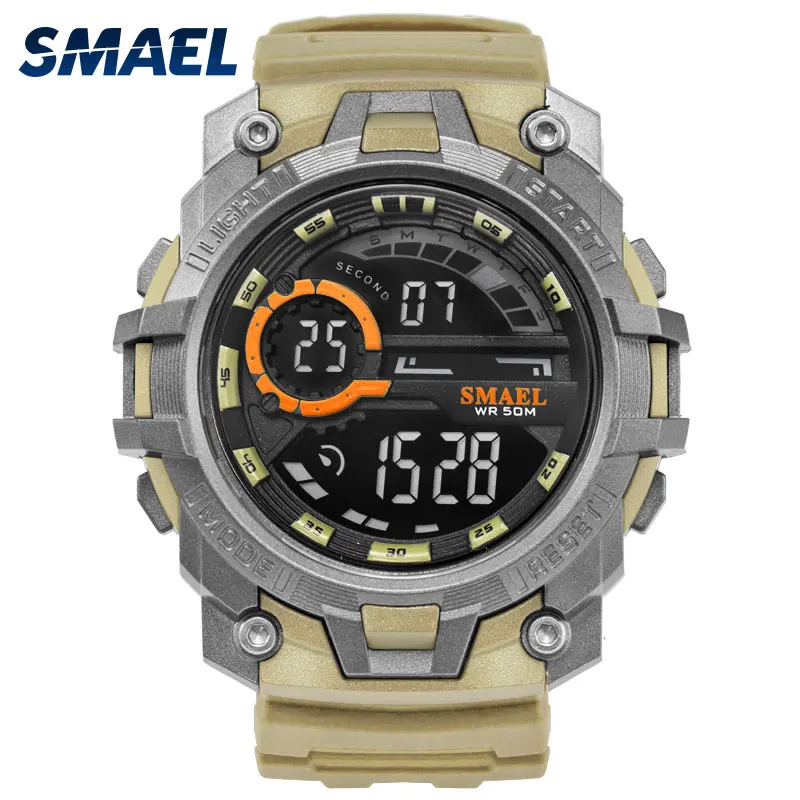 
Smael 2018 men 1701 wrist watch 5 atm waterproof sport watches 
