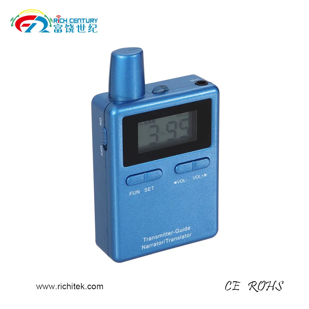 Ce rohs Профессиональный HF приемопередатчик гид Беспроводная система