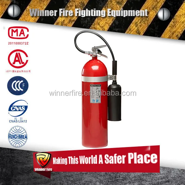 6 кг Со2 Огнетушитель для пожарных гидрантов и пожарных cabinet in fire fighting equipments
