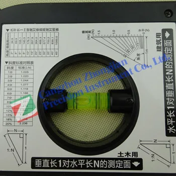 Slope measuring instrument / universal protractor / angle horizontal inclinometer JZC-B2(ordinary)