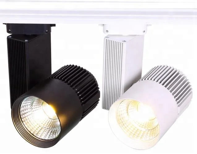 110V 220V 277V 120Lm/W 20W 25W 30W 35W 40W 45W COB светодиодный Трековый