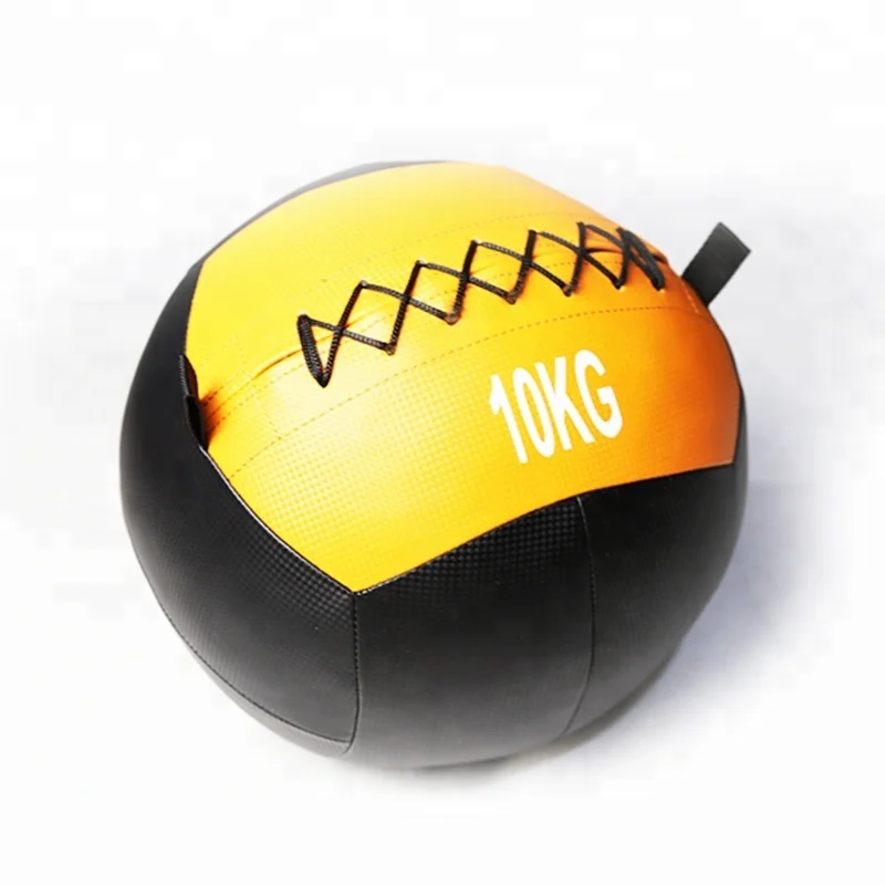 Gym fitness soft PU cross-training medicine wall ball