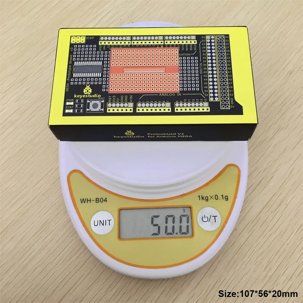 Arduinos МЕГА Protoshield V3 универсальная доска с хлебом совета