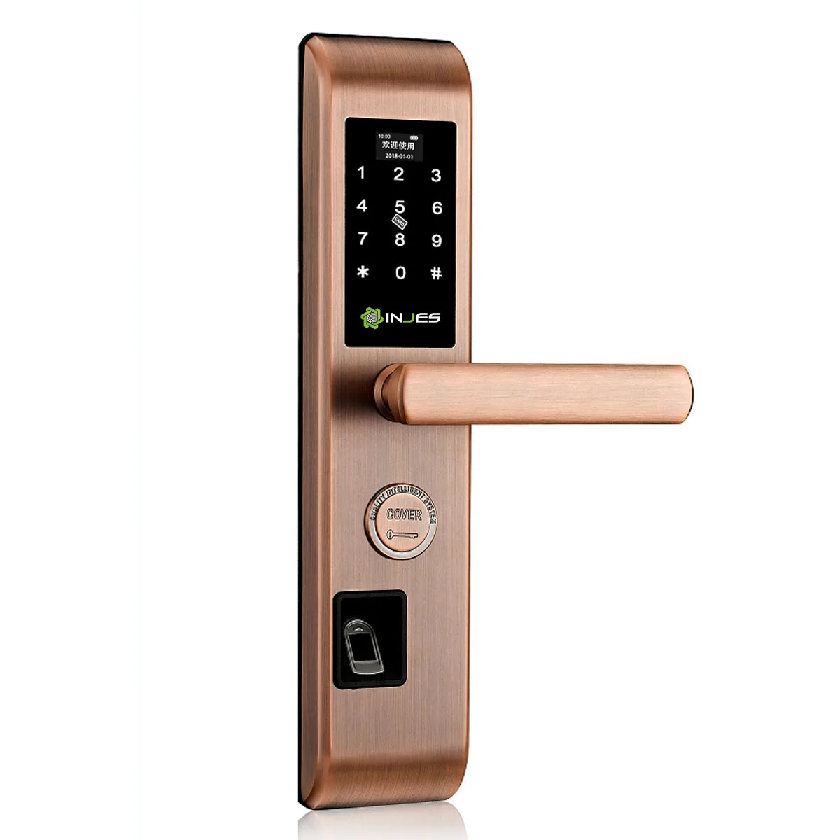 2018 Best продать Беспроводной C Класс замок цилиндр Смарт отпечатков пальцев ручка замок с Bluetooth