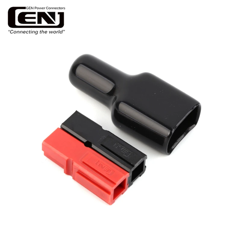 30A black connector dust rubber cover