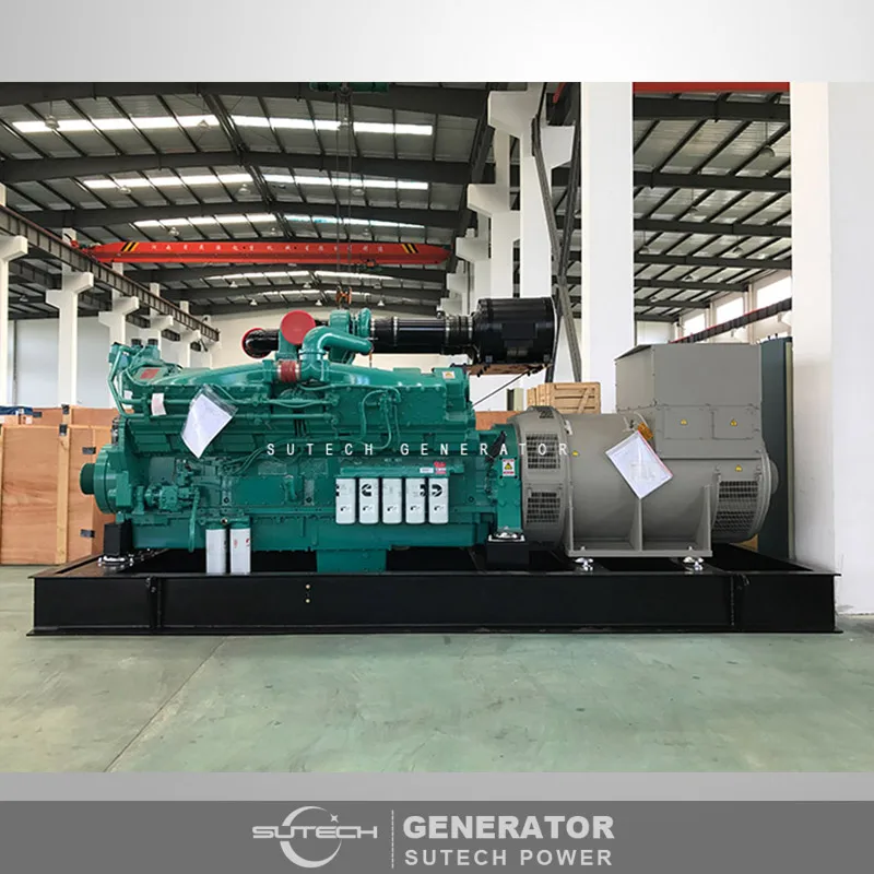 Дизельный генератор мощностью 1000 кВт, дизельный генератор мощностью 1250 кВА, работающий на двигателе Cummins KTA50-G3
