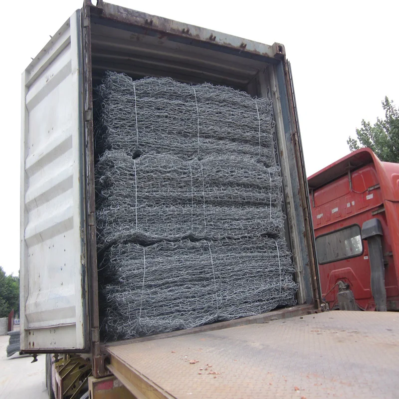 EN10218-2 standard gabion wall ,gabion retaining wall, stone cage for retaining wall