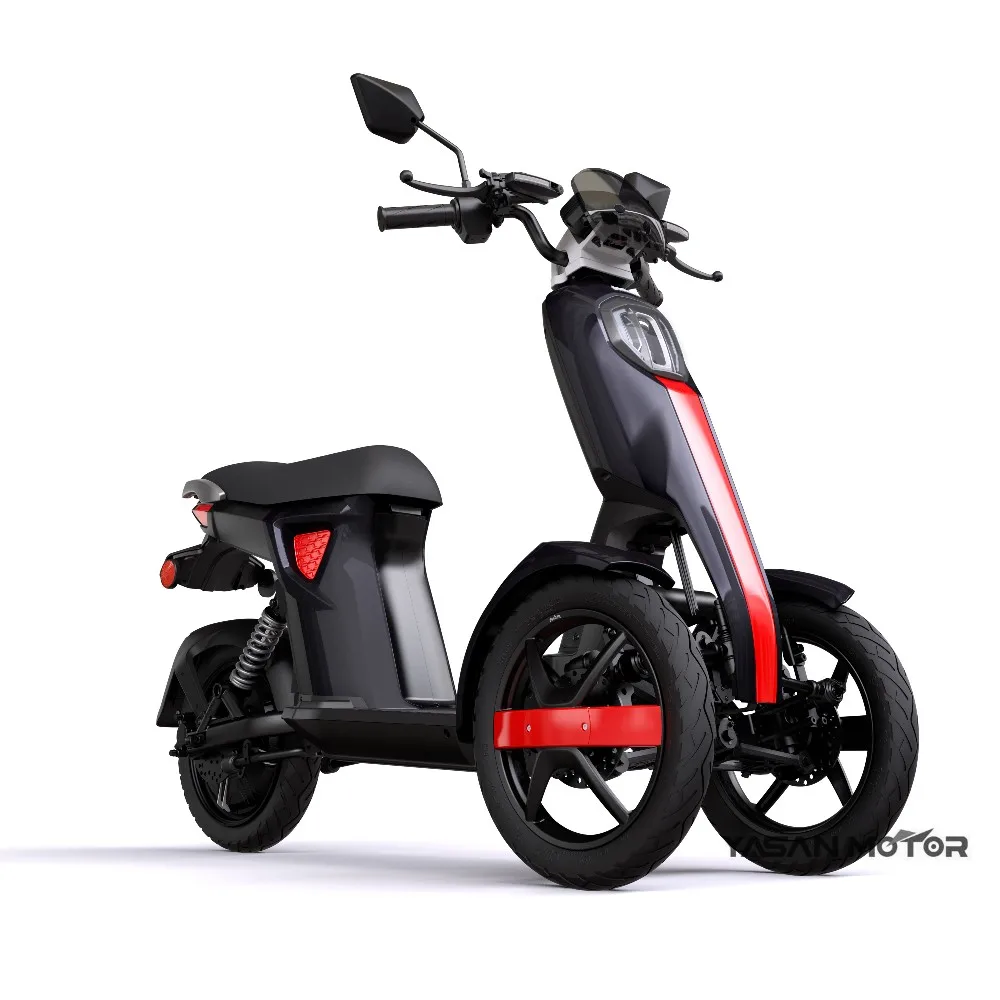 2024 Hot Sale china scooters mopeds 1200w Motor EEC Approved Electric Moped