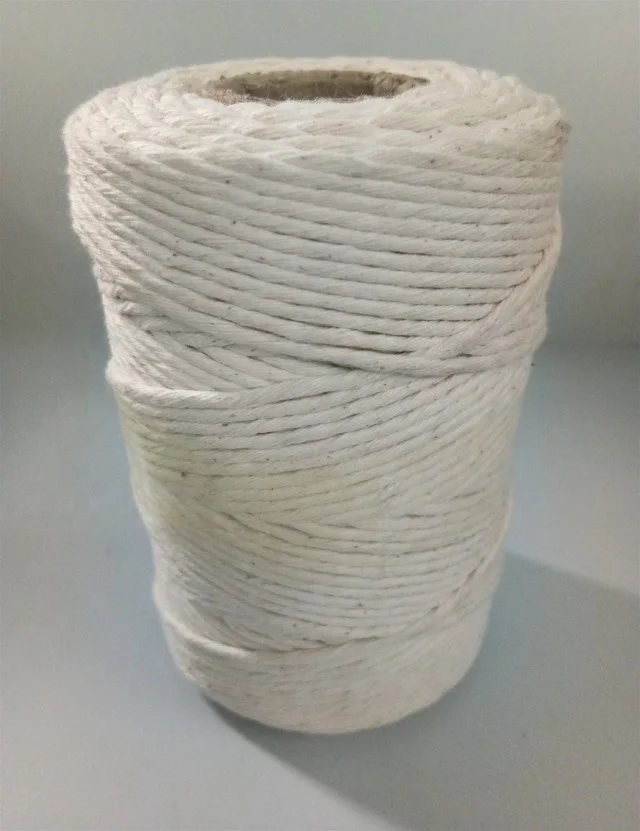 Made in China hot sale 100% virgin cotton twine for butcher twine