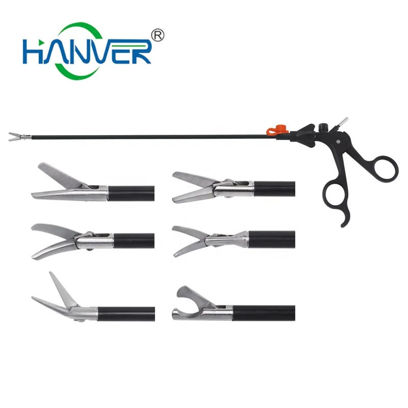 Laparoscope Instruments Different Types Of Medical Scissors Straight Scissors
