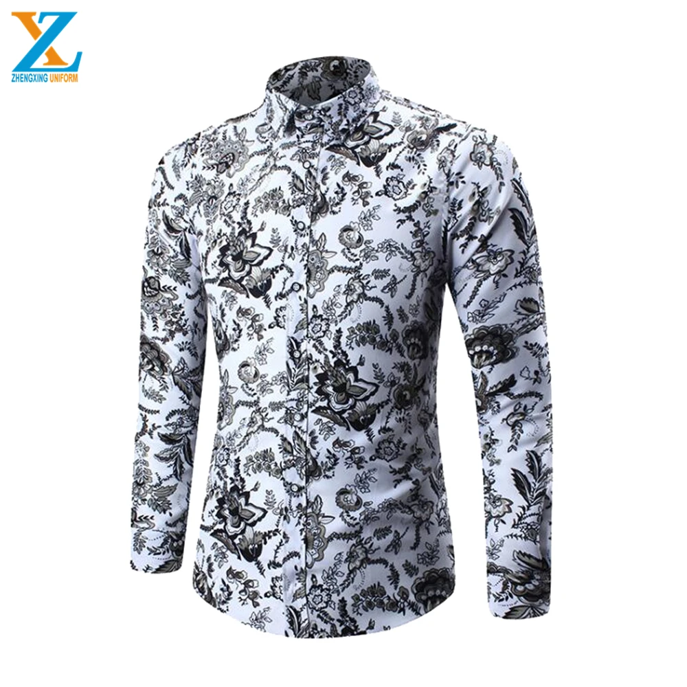 Classic style 100% men cotton shirts formal wear