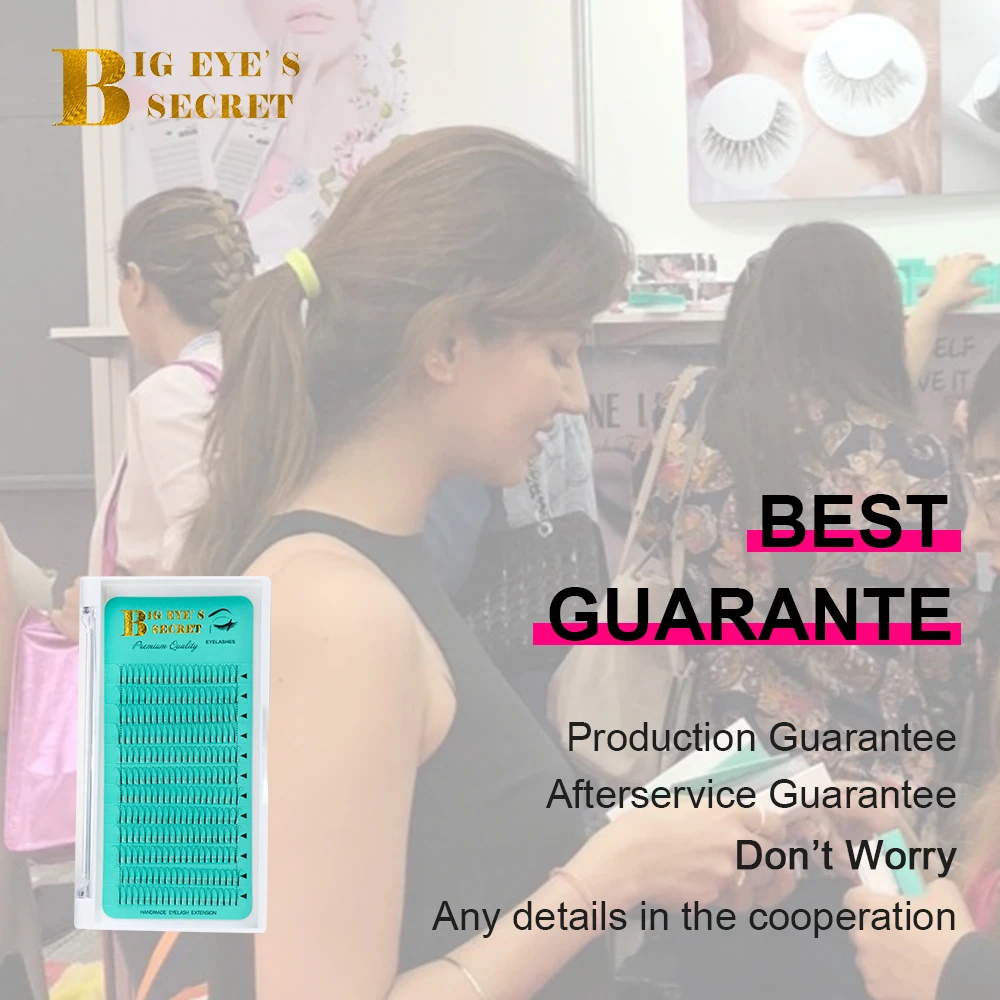 
long stem 4d 0.07 0.10 pre made fan volume lash eyelash extension 